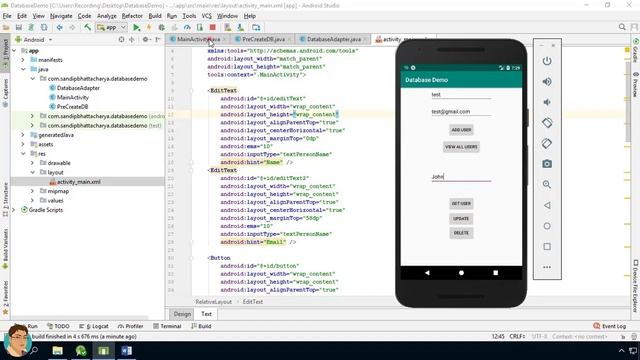 Android SQLite Programming for Beginners смотреть онлайн