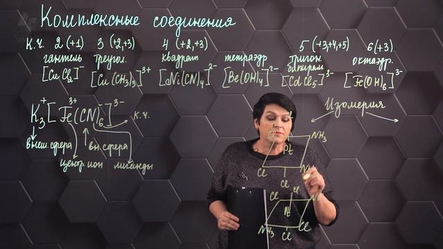 Комплексные соединения. 2 часть. 11 класс. смотреть онлайн