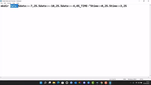 How to Create Folder With Current Date and Time In One Click Using Batch Script | Windows Trick смотреть онлайн