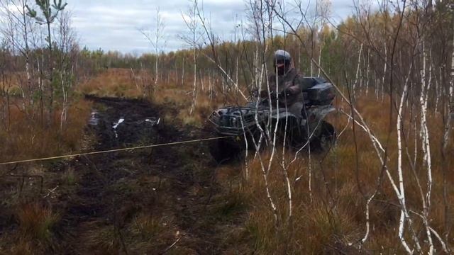 Покатушки на квадроцикле! Прохват!