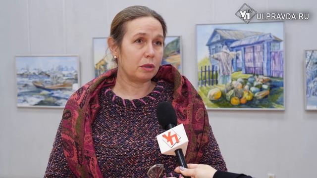 Ульяновская детская художественная школа отметила юбилей открытием выставки смотреть онлайн