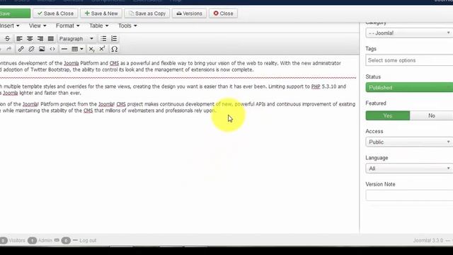 Drag and Drop Images Uploader on Joomla Editor TinyMCE смотреть онлайн