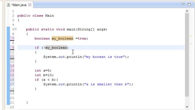 java tutorial for beginners boolean and nesting part 8 смотреть онлайн