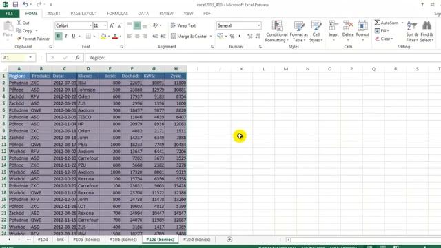 Excel 2013 - Rekomendowane wykresy w Excelu 2013 i różne rodzaje danych [Rzut okiem #10] смотреть онлайн