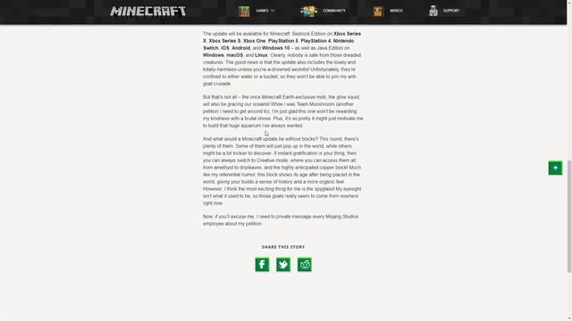 MINECRAFT 1.17 Official Release Date! Caves & Cliffs | Bedrock + Java Edition смотреть онлайн