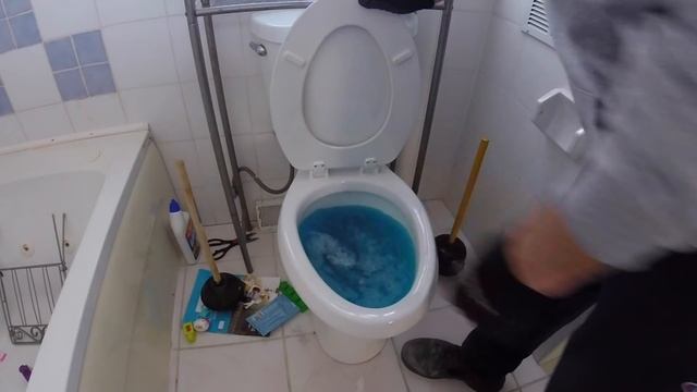TWO CLOGGED TOILETS POSSIBLE MAIN SEWER CLOG смотреть онлайн