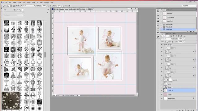 Photoshop in a Minute - Rotate a Brush смотреть онлайн