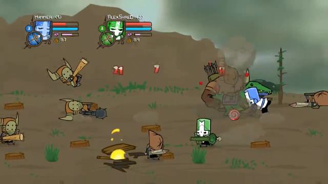 Прохождение Castle Crashers: Вот и второй БОСС #2 смотреть онлайн