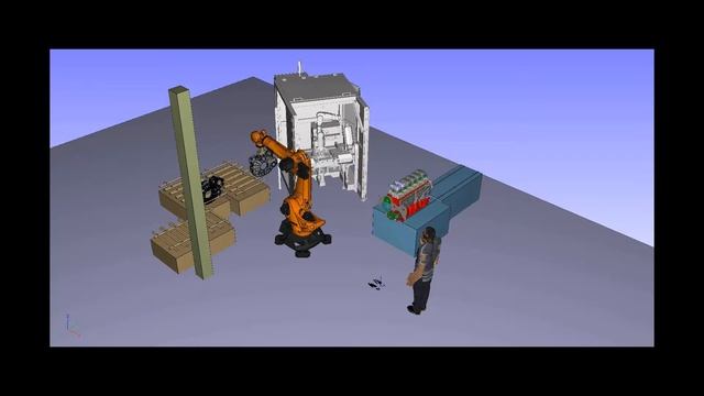 Simulation of HIRC optimal fly wheel cover assembly смотреть онлайн
