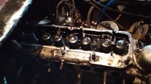 Снятие ГБЦ 402 двигатель ремонт уаз головастик