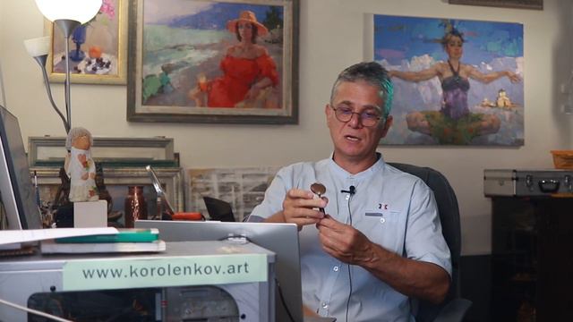1282 ПРАВДИВЫЙ ТОН В ЖИВОПИСИ _ художник Короленков смотреть онлайн