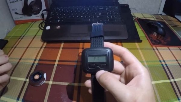 iBells 203 — Пейджер приёма вызова, настройка, программирование пейджера с кнопкой вызова