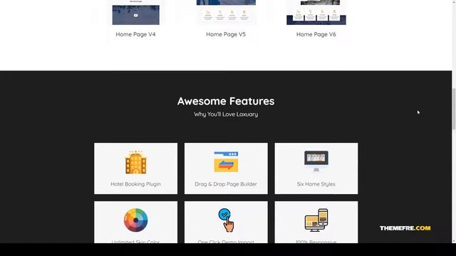 Laxuary - Hotel Booking WordPress Theme room hotel booking Nishiyama смотреть онлайн