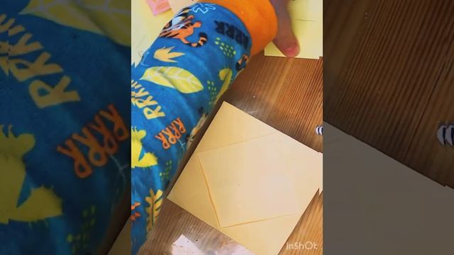 Как сделать оригами лицо матрёшки |из бумаги |для новичков смотреть онлайн