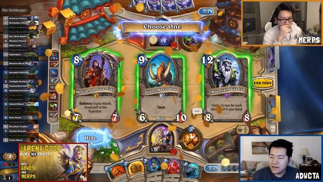 Hearthstone Arena Coop #163 (Priest) смотреть онлайн