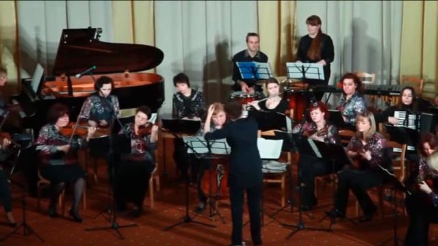 Вальс из балета Анюта. В.Гаврилин. Оркестр школы № 6 г. Минска смотреть онлайн