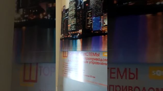 Рулонные шторы с электроприводом Somfy! смотреть онлайн