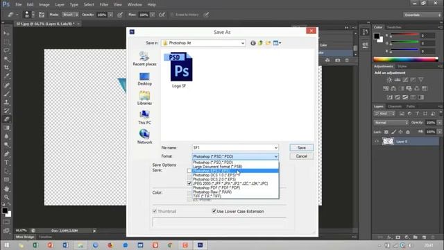 Tidak bisa Simpan JPEG dan PNG di photoshop CS6 | Ini Solusinya смотреть онлайн