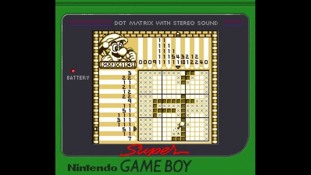 (77 / 193) Mario's Picross [GameBoy] [No Hints] : Kinoko Picross 2E (Can) смотреть онлайн