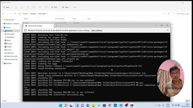 Python Program to Windows Executable File (.py to .exe) смотреть онлайн