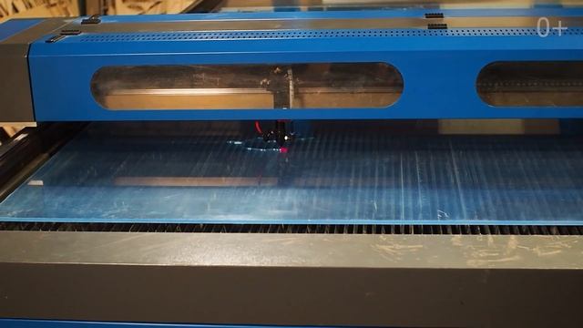 Огромная карта из оргстекла, резка на лазерном станке Wattsan 2030 Flat Bed смотреть онлайн