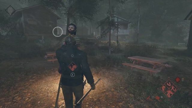разминка с ботами-Friday the 13th:The Game смотреть онлайн