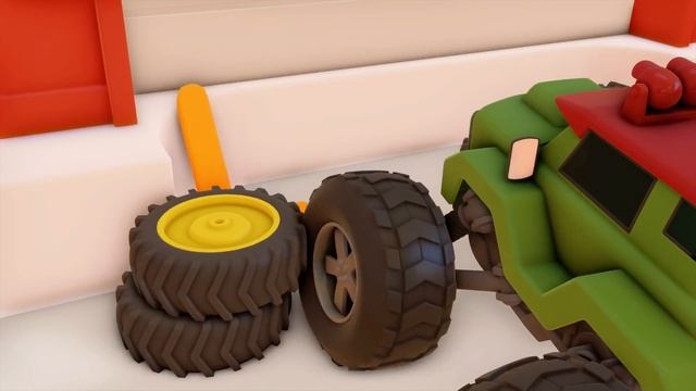 Find the hidden alphabet letters with Tomoncar friends! | Tomoncar ABC Ep18 TV Series смотреть онлайн