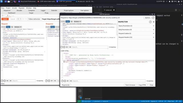 CSRF - Lab #2 CSRF where token validation depends on request method | Long Version смотреть онлайн