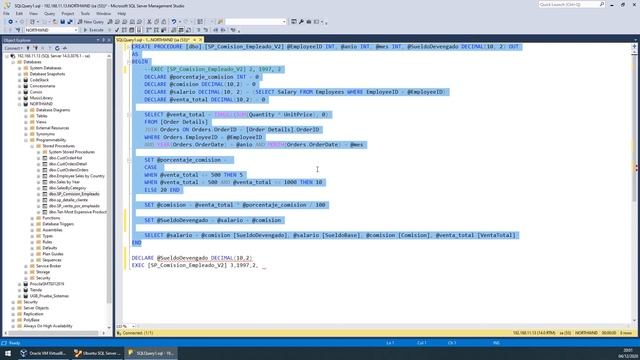 71 - Transact SQL: Procedimientos Almacenados con Variables de Salida [SQL Server] смотреть онлайн