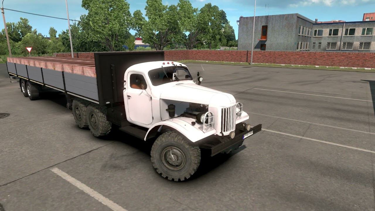 [ETS 2] Euro Truck Simulator 2_ZIL 157_Xoдka in Kotka смотреть онлайн