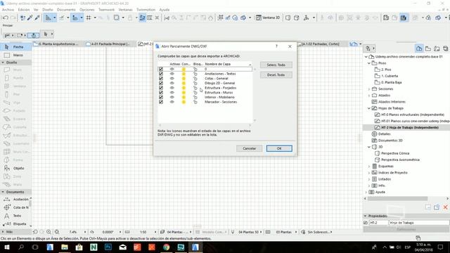 COMO IMPORTAR DE AUTOCAD A ARCHICAD - ? TUTORIAL ARCHICAD - ??- #006 смотреть онлайн