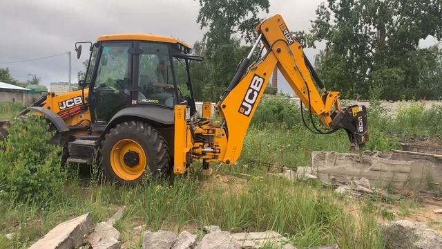 JCB Работа Гидромолота смотреть онлайн
