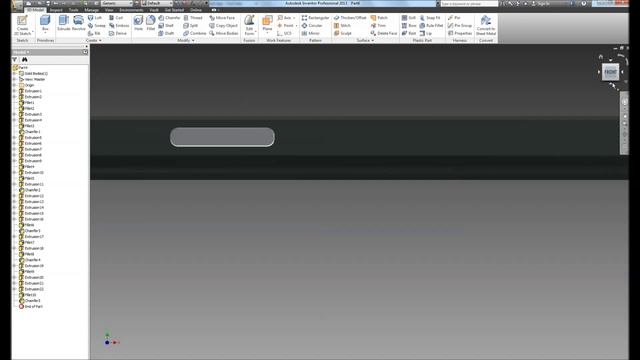 Speed Designing a Tablet in AutoDesk inventor 2013 смотреть онлайн