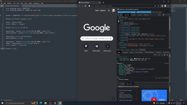 ?Curso Selenium 4.0 webdriver | Componentes básicos | Python Parte #3.1 Chrome y Firefox ? смотреть онлайн