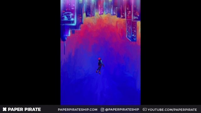 Time-Lapse Painting: "Rise" from Into the Spider-verse by Paper Pirate (Procreate) смотреть онлайн