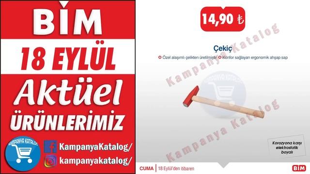 BİM 18 EYLÜL 2020 YAPI MALZEMELERİ | BİM NALBURİYE VE HIRDAVAT ÜRÜNLERİ | BİM AKTÜEL ÜRÜNLERİ смотреть онлайн
