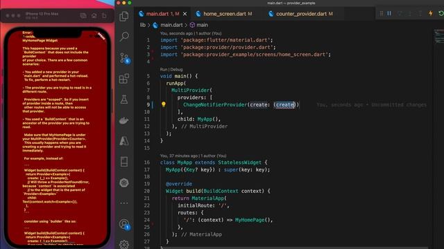 Flutter Provider Tutorial (State Management) смотреть онлайн