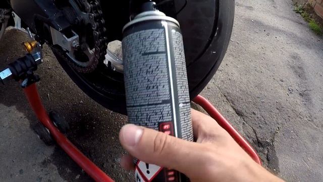 Как чистить и смазывать цепь на мотоцикле смотреть онлайн