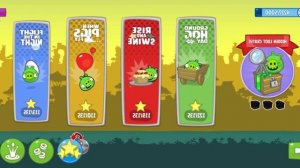 Bad Piggies HD Hidden Loot Crates Christmas Cake Race game In Flip Major