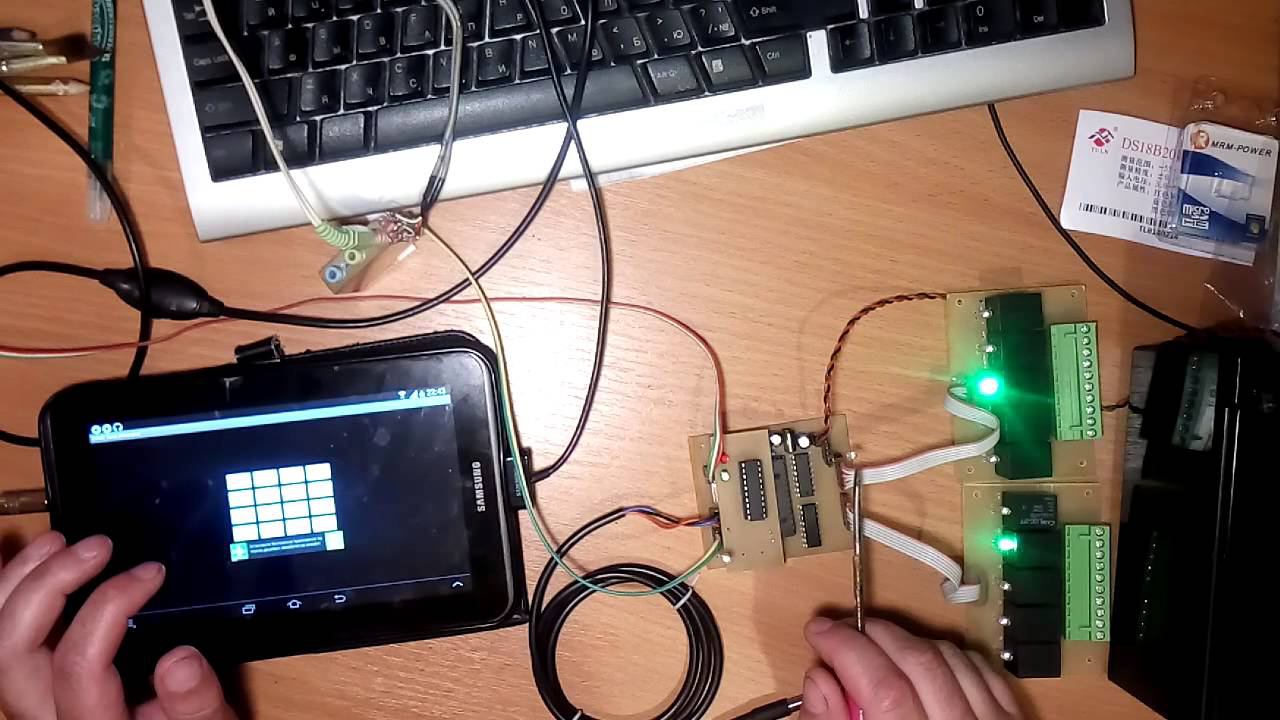 DTMF дистанционное управление, термостат с доступом через сотовый телефон смотреть онлайн