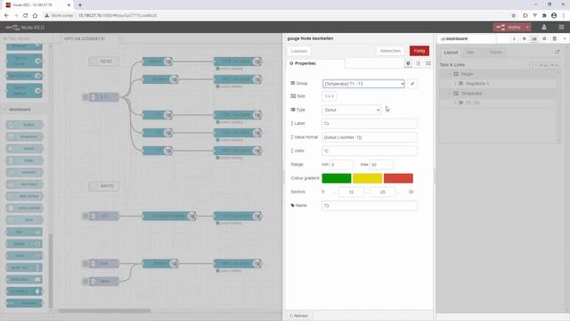 JUMO variTRON 500 – Node-RED: Dashboarderstellung II Dashboard creation (english subs) смотреть онлайн