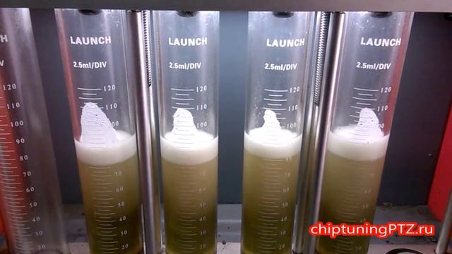 Проверка бензиновых форсунок на стенде Launch от чиптюнингПТЗ смотреть онлайн