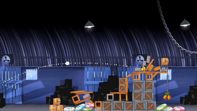 Angry Birds Rio Прохождение Smugglers` DEN. Уровень 2-13 смотреть онлайн
