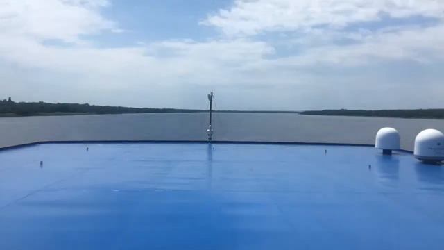 Таймлапс заход в Порт Херсон.Т/х "Викинг Синеус" смотреть онлайн