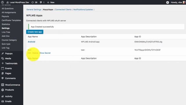 WPLMS REST API смотреть онлайн