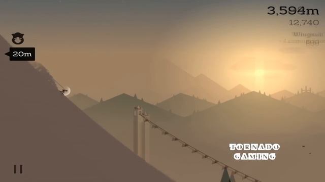 Alto's adventure - The Wingsuit: Activating your Wingsuit and the Level 39 challenges смотреть онлайн