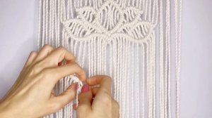 Macrame Lotus Wall Hanging Tutorial / Macrame Pattern