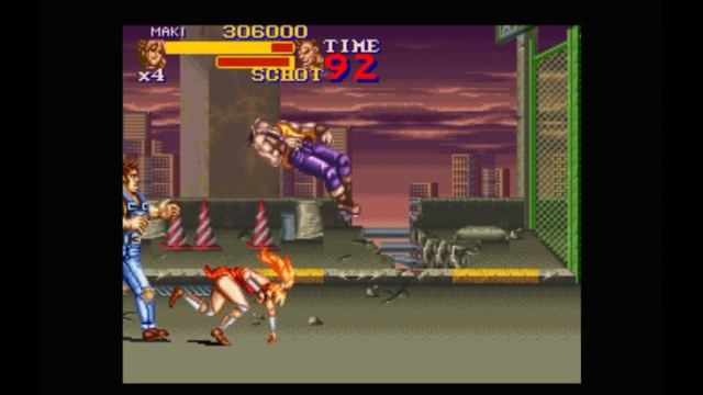 Super Nintendo (Snes) 16-bit Final Fight 2 Round 2