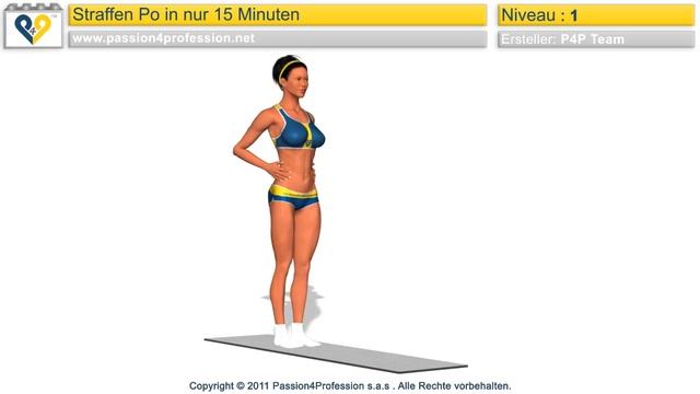 Straffen Po in nur 15 Minuten (Po übungen) смотреть онлайн