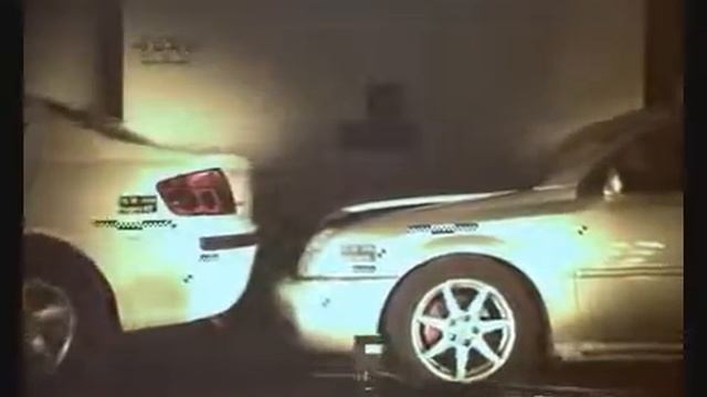 Краш тест Opel Vectra C vs Peugeot 407 (Bumper DTC) смотреть онлайн